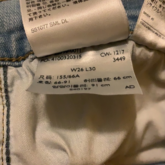 Levi's Jeans Size 26(L30) - Picture 10 of 10